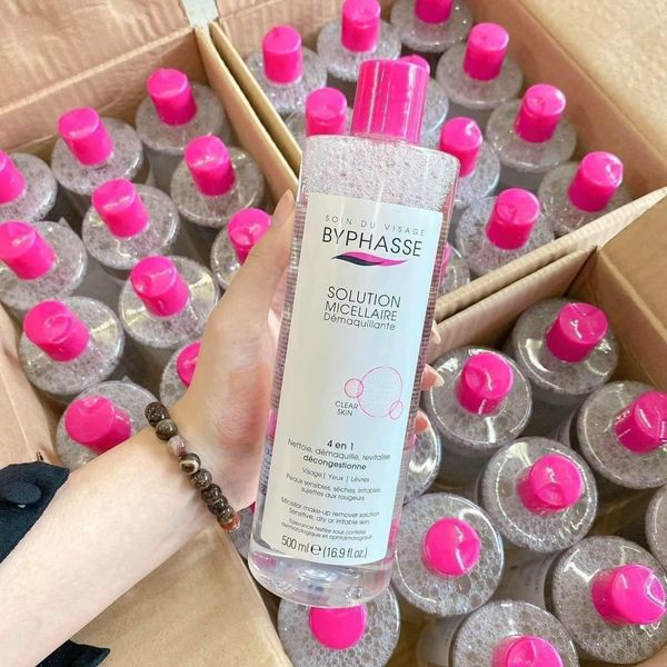 Nước Tẩy Trang Byphasse Micellar Make-Up Remover Solution 500ml Nước Tẩy Trang Byphasse Micellar Make-Up Remover Solution 500ml