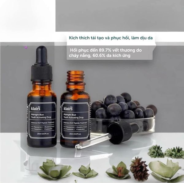 Serum Klairs Phục Hồi Da Midnight Blue Youth Activating Drop 20ml Serum Klairs Phục Hồi Da Midnight Blue Youth Activating Drop 20ml
