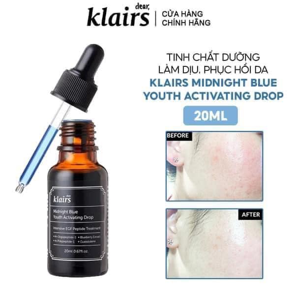 Serum Klairs Phục Hồi Da Midnight Blue Youth Activating Drop 20ml Serum Klairs Phục Hồi Da Midnight Blue Youth Activating Drop 20ml