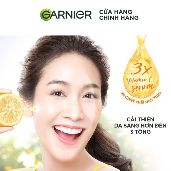 Kem Dưỡng Garnier Tinh Chất Serum Sáng Da Ban Ngày 50ml Kem Dưỡng Garnier Tinh Chất Serum Sáng Da Ban Ngày 50ml