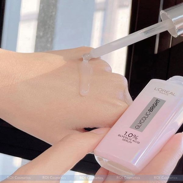 Loreal Dưỡng chất Glycolic Bright Instant Glowing Serum 1% Glycolic Acid 30ml Loreal Dưỡng chất Glycolic Bright Instant Glowing Serum 1% Glycolic Acid 30ml