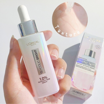 Serum L'oreal Tinh Chất Mờ Thâm Nám L'oreal Glycolic-Bright Instant Glowing Serum 30ml Serum L