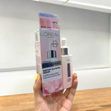 Serum L'oreal Tinh Chất Mờ Thâm Nám L'oreal Glycolic-Bright Instant Glowing Serum 30ml Serum L