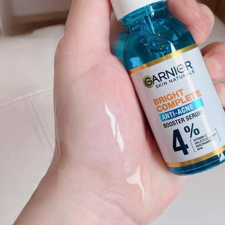 Tinh chất Garnier Skin Naturals Bright Complete Anti-Acnes Booster Serum có nhiều ưu điểm nổi bật Tinh chất Garnier Skin Naturals Bright Complete Anti-Acnes Booster Serum có nhiều ưu điểm nổi bật
