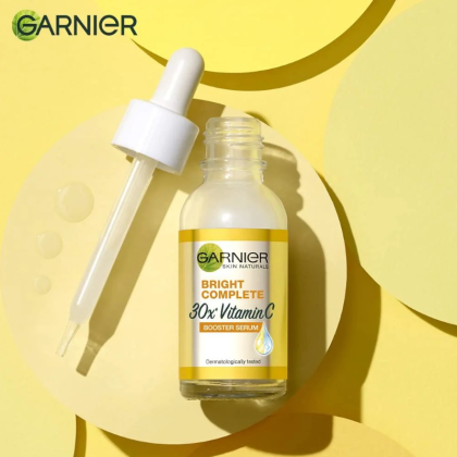 Ưu thế nổi bật Serum Garnier Skin Naturals Bright Complete 30x Vitamin C Booster Serum 30ml Ưu thế nổi bật Serum Garnier Skin Naturals Bright Complete 30x Vitamin C Booster Serum 30ml