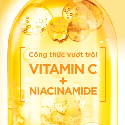Tinh Chất Garnier Tăng Cường Sáng Da Mờ Thâm Bright Complete 30x Vitamin C Booster Serum 30ml Tinh Chất Garnier Tăng Cường Sáng Da Mờ Thâm Bright Complete 30x Vitamin C Booster Serum 30ml