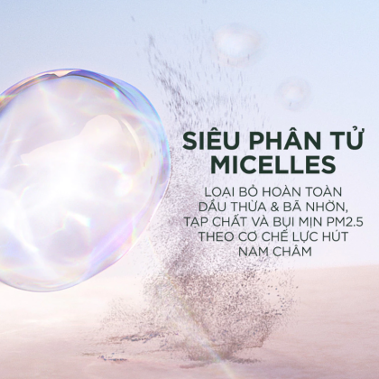 Nước Tẩy Trang Garnier Nắp Xanh Micellar Cleansing Water Salicylic BHA Dành Cho Da Dầu Mụn 400ml Nước Tẩy Trang Garnier Nắp Xanh Micellar Cleansing Water Salicylic BHA Dành Cho Da Dầu Mụn 400ml