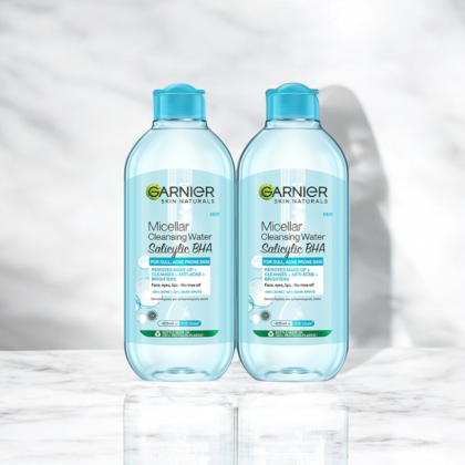 Nước Tẩy Trang Garnier Micellar Cleansing Water Salicylic BHA 400ml Nước Tẩy Trang Garnier Micellar Cleansing Water Salicylic BHA 400ml