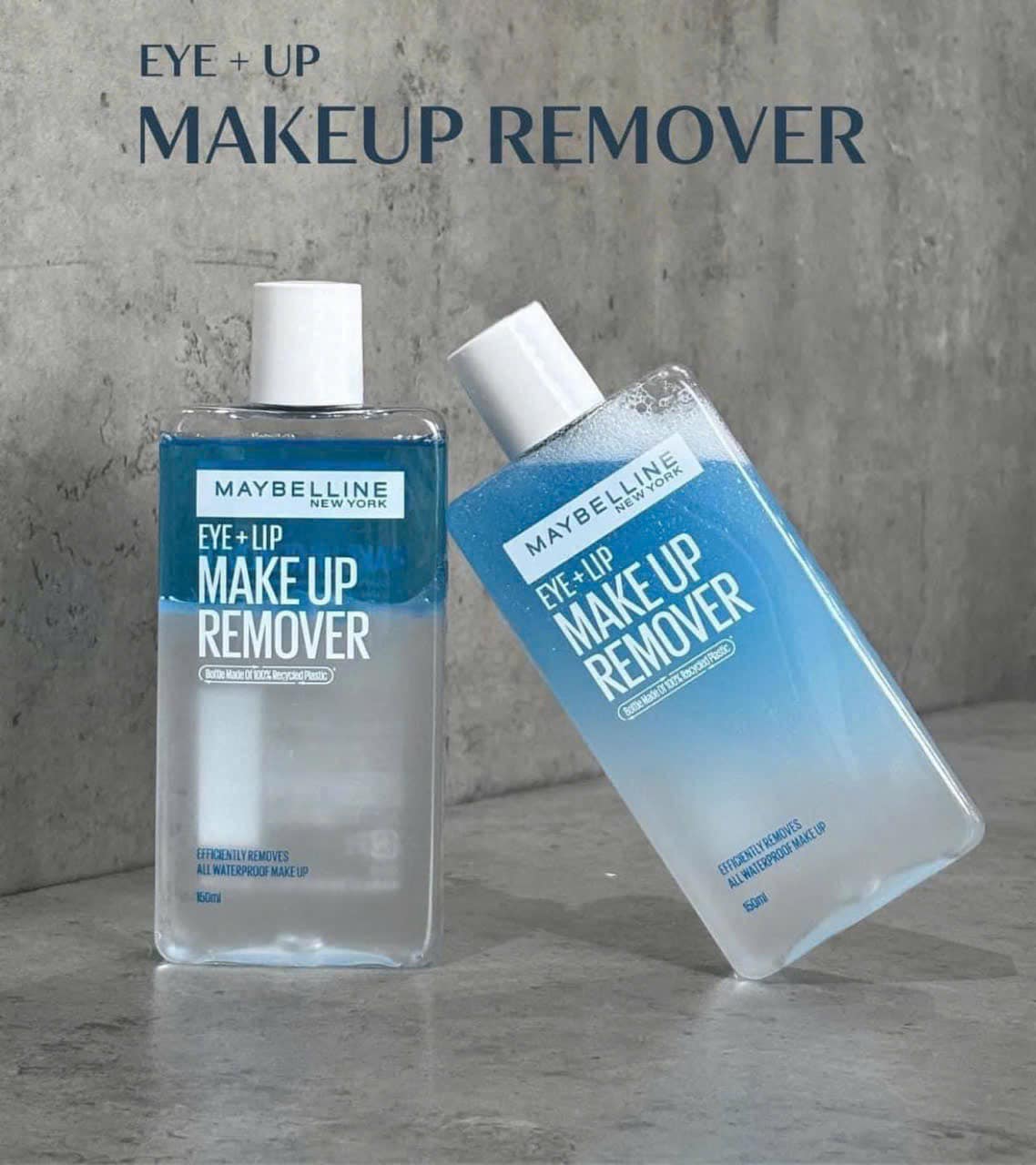 Nước Tẩy Trang Dành Cho Mắt Môi Maybelline Eye & Lip Makeup Remover 150ml