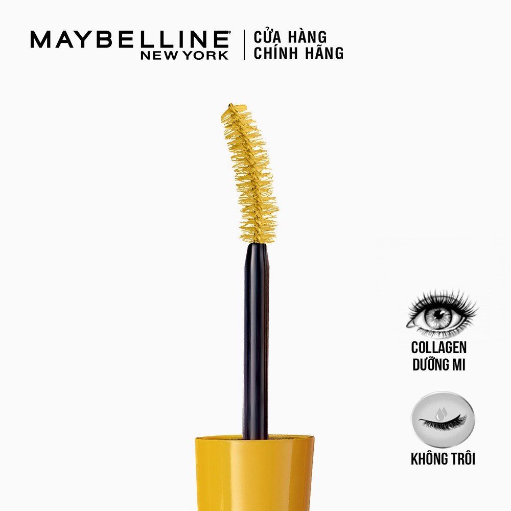 Mascara Maybelline The Colossal Dày Dài Mi Cong Mi Màu Vàng Mascara Maybelline The Colossal Dày Dài Mi Cong Mi Màu Vàng