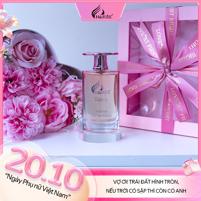 Cùng nước hoa Charme đem những món quà ngọt ngào đến những người phụ nữ yêu thương nhân ngày 20/10 Cùng nước hoa Charme đem những món quà ngọt ngào đến những người phụ nữ yêu thương nhân ngày 20/10