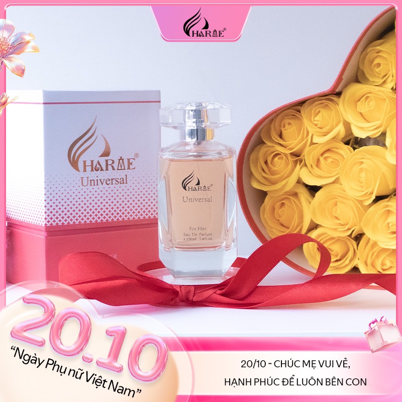Cùng nước hoa Charme đem những món quà ngọt ngào đến những người phụ nữ yêu thương nhân ngày 20/10 Cùng nước hoa Charme đem những món quà ngọt ngào đến những người phụ nữ yêu thương nhân ngày 20/10