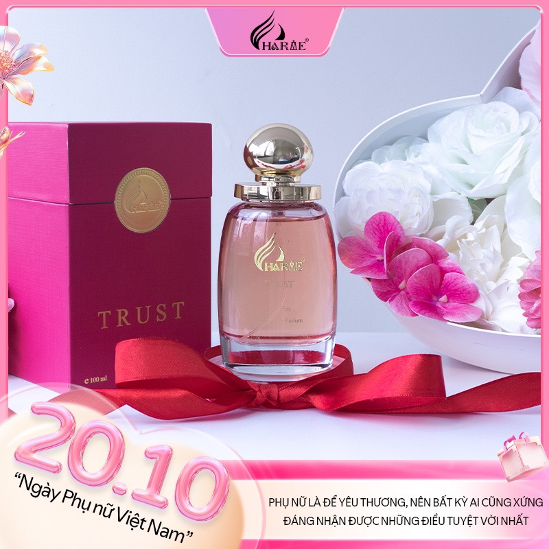 Cùng nước hoa Charme đem những món quà ngọt ngào đến những người phụ nữ yêu thương nhân ngày 20/10 Cùng nước hoa Charme đem những món quà ngọt ngào đến những người phụ nữ yêu thương nhân ngày 20/10