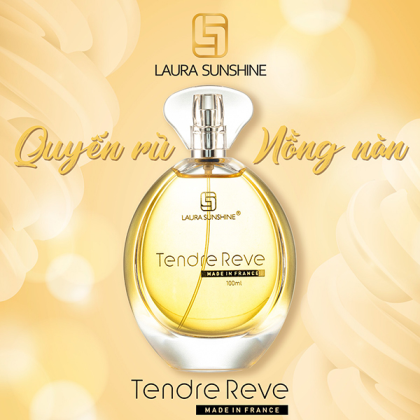 Nước Hoa Nữ Laura Sunshine Tendre Reve 100ml hé lộ về một mùi hương quyến rũ và mềm mại Nước Hoa Nữ Laura Sunshine Tendre Reve 100ml hé lộ về một mùi hương quyến rũ và mềm mại