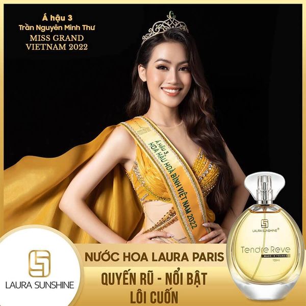 Nước Hoa Nữ Laura Sunshine Tendre Reve 100ml hé lộ về một mùi hương quyến rũ và mềm mại Nước Hoa Nữ Laura Sunshine Tendre Reve 100ml hé lộ về một mùi hương quyến rũ và mềm mại