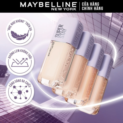 Kem Nền Maybelline New York Nắp Tím Lâu Trôi Super Stay Up To 30H SPF16 35ml