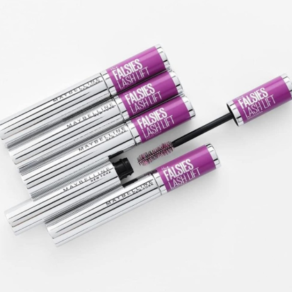 Mascara Uốn Mi, Làm Dài Và Dày Mi Tức Thì Maybelline The Falsies Lash Lift Waterproof Very Black 8.6ml