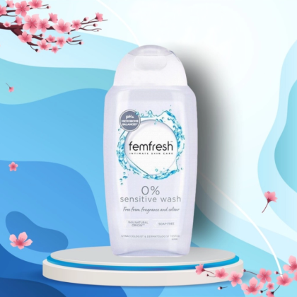 Dung Dịch Vệ SInh Phụ Nữ Femfresh Màu Bạc Cho Da Nhạy Cảm 250ml