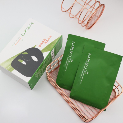 Mặt Nạ Naruko Tràm Trà Kiềm Dầu Giảm Mụn Tea Tree Shine Control and Blemish Clear Mask Hộp 8 Miếng