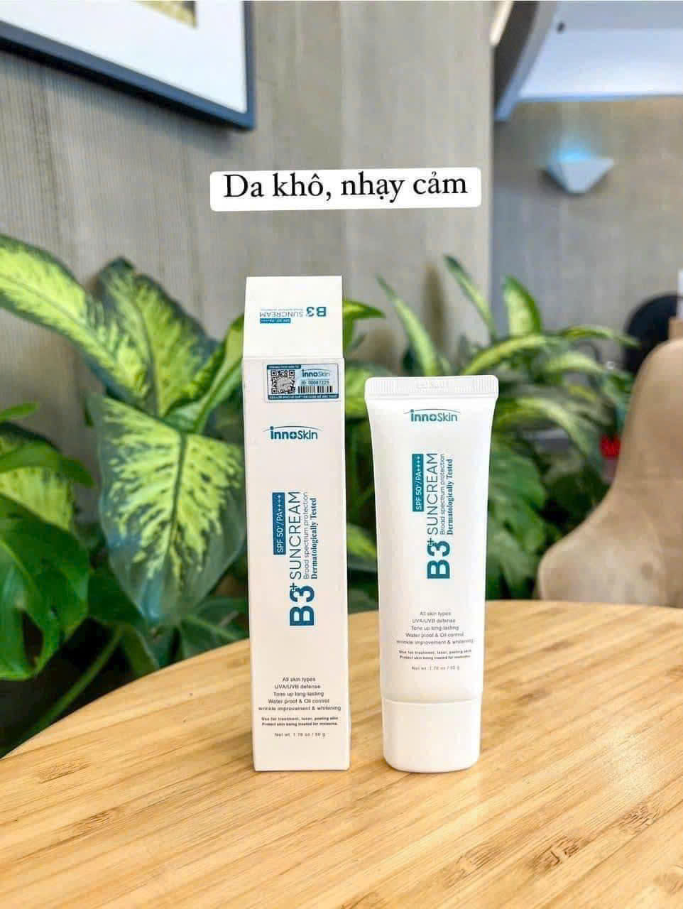 Kem chống nắng B3 + Innoskin có xứng đáng là Kem chống nắng hot nhất 2023