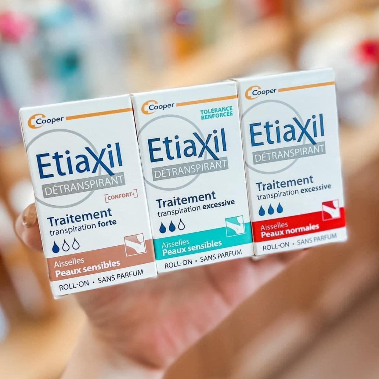 Lăn nách Etiaxil 3 màu