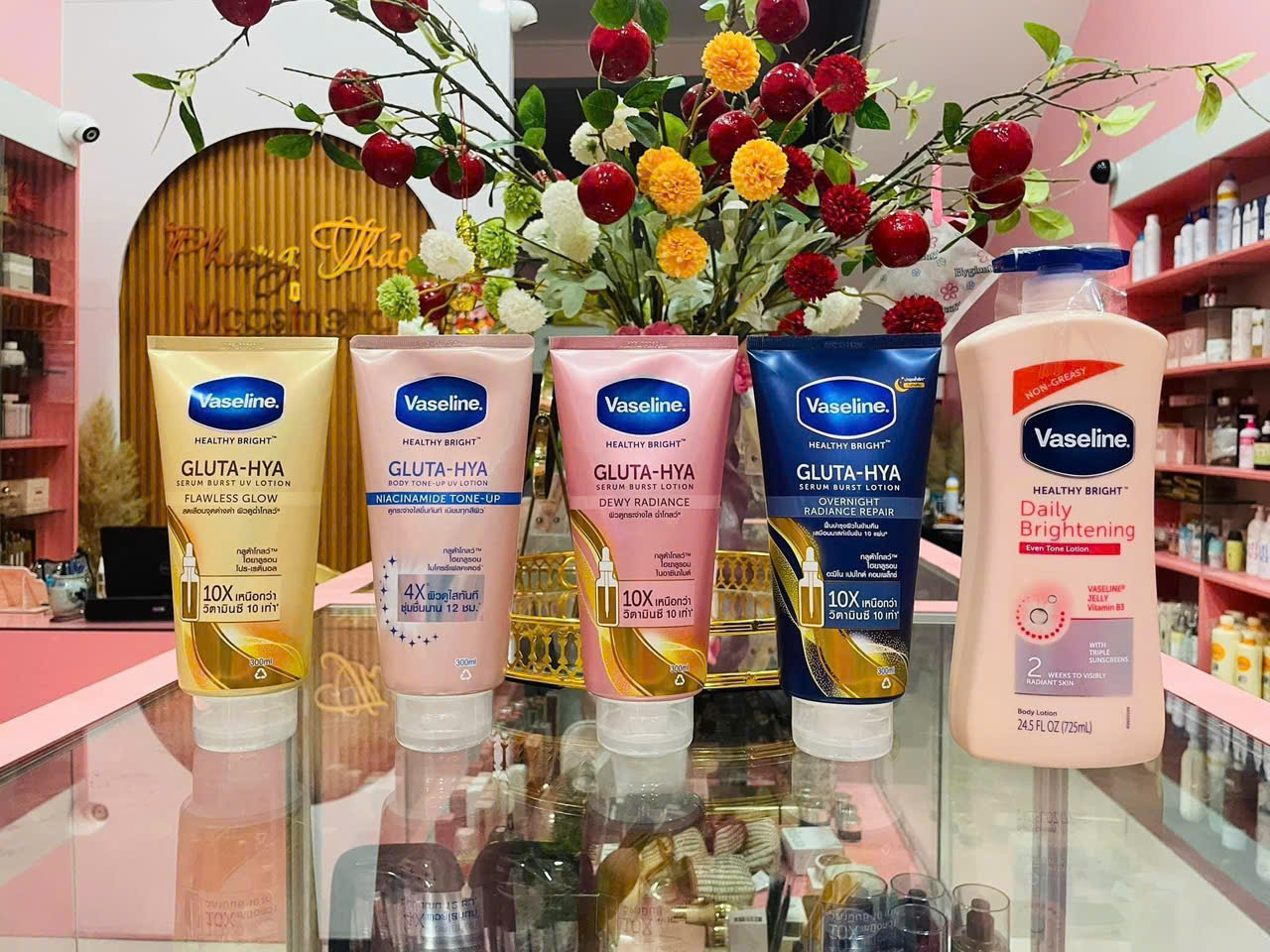 Vaseline shop sẵn đủ mẫu ạ