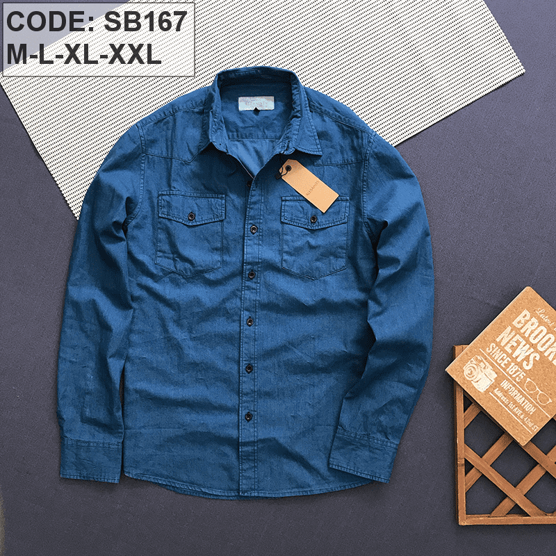 Bỏ sỉ sơ mi nam demin