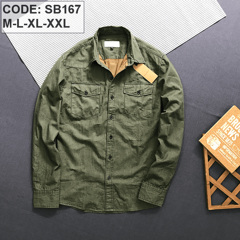 Bỏ sỉ sơ mi nam demin