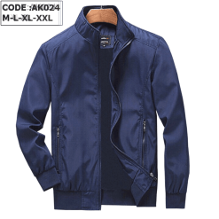 Áo Khoác Dù Trơn Nam Cao Cấp (Có Size 3XL) - AK024