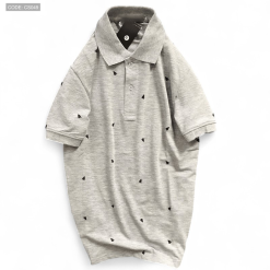 Áo Thun Nam Có Cổ Polo In Hình Tam Giác - CS049