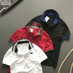 Áo Thun Polo Nam Cổ Phối Bo Sọc - CS095