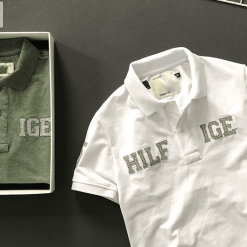 Áo Thun Polo Nam Cổ Bẻ Thêu Đắp Chữ - CS096