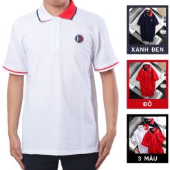 Áo Thun Nam Có Cổ Logo TM Cao Cấp - CS097