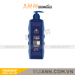 Sữa Tắm Gội Toàn Thân Cho Nam Good Men 600ml (Blue) - 8936194691262
