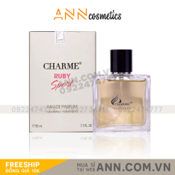 Nước Hoa Nam Charme Ruby Sport 50ml - 8938509617530