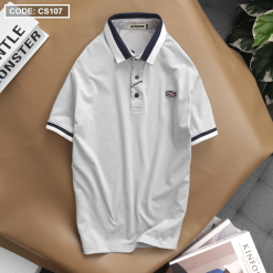 Áo Thun Nam Tay Ngắn Cổ Bẻ Viển Bo - CS107