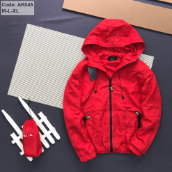 Xưởng sỉ áo khoác nam vải dù 2 lớp yessir