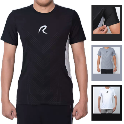 Áo Thun Nam Thể Thao In Logo R Rayman Siêu Mát - AB406