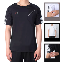 Áo Thun Nam Cổ Tròn Tay Ngắn Vải Thể Thao - AB408