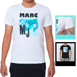 Áo Thun Nam Cotton Tay Ngắn In Hình Summer - AB411