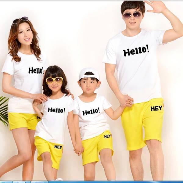 Áo thun gia đình đẹp thường mặc trong hoàn cảnh nào?