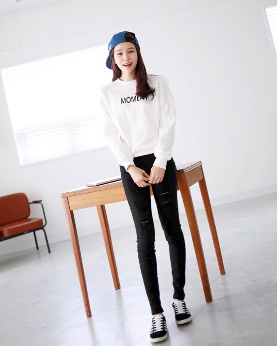 Áo thun nữ dài tay mix nhanh và đẹp đúng phong cách 2019