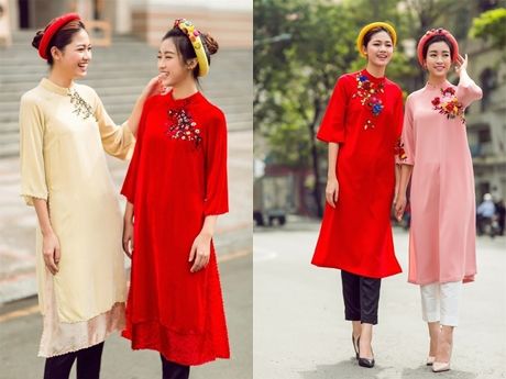 Chọn và mặc áo dài cách tân đẹp không hề đơn giản nhé!