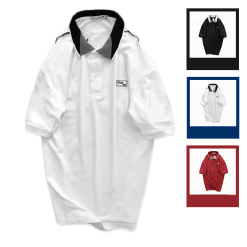 Áo Thun Cá Sấu Nam Cổ Bẻ Phối Tag - CS116