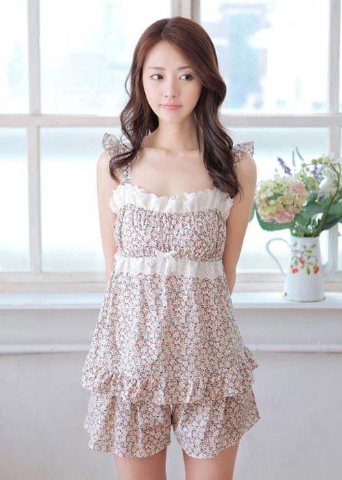 Đồ bộ nữ dễ thương – trang phục mặc nhà không thể thiếu 2019