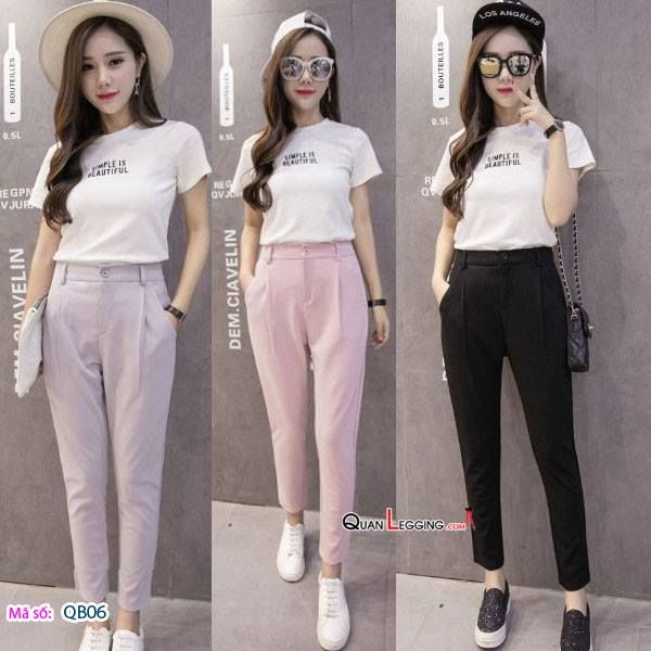 Làm mới bản thân với quần nữ tây âu phong cách trẻ trung