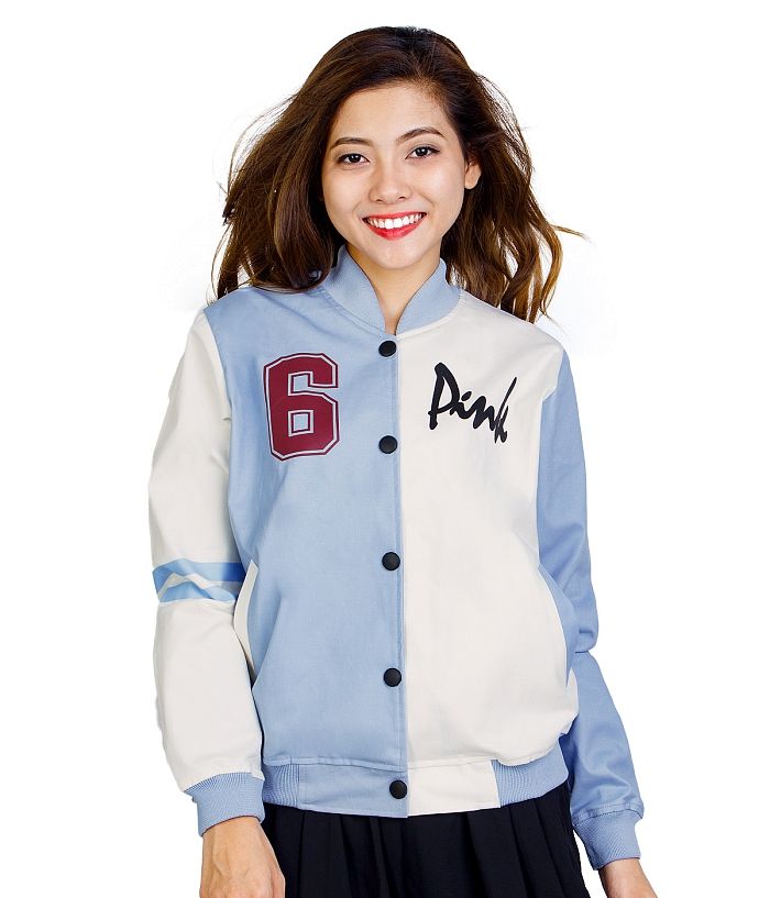 Mùa đông năng động cùng áo khoác bóng chày nữ đẹp