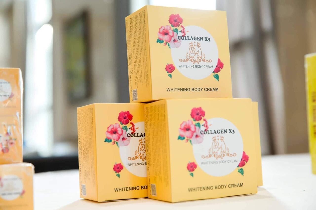 Phân phối sỉ Kem body, Face, Serum Collagen x3 Mỹ phẩm Đông Anh giá tận gốc