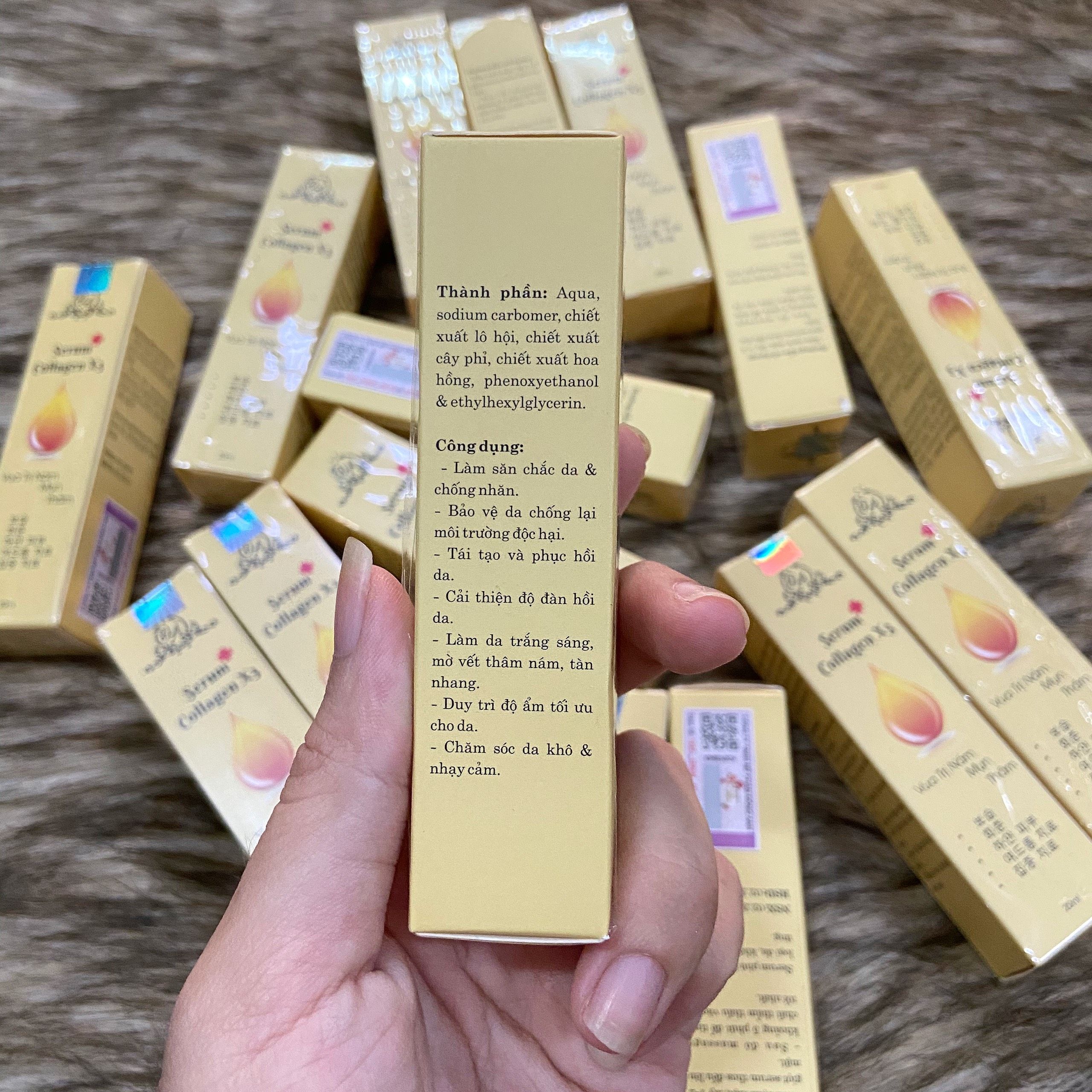 Serum collagen x3 Đông Anh có công dụng gì? Serum collagen x3 Đông Anh có công dụng gì?