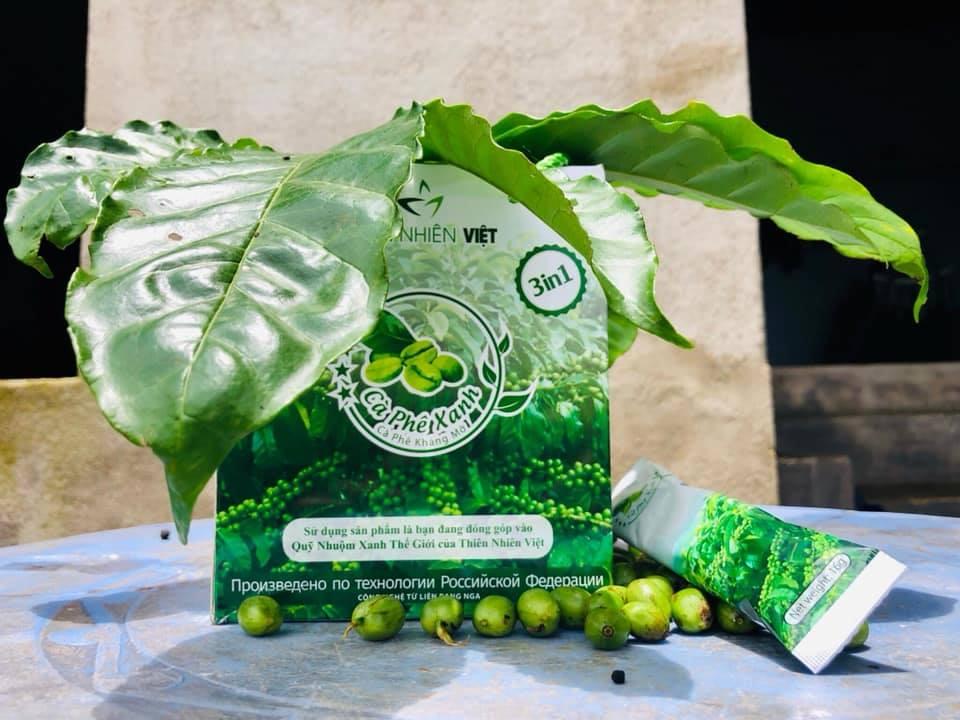 Sỉ Cafe xanh giảm cân kháng mỡ - Cà phê Xanh giá sỉ chính hãng công ty Thiên Nhiên Việt